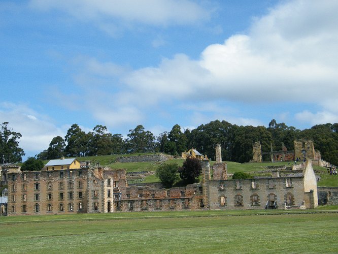 DSCF2644.jpg - die ehemalige strafkolonie, port arthur, einmal dorthin ausgeliefert waren die überlebenschancen gering