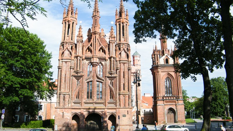 DSCF5001.jpg - Vilnius - Bernhardiner Kirche und Kloster