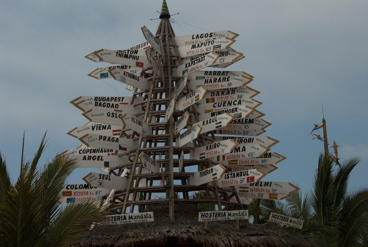 _ECU7508.jpg - signpost, all major cities, one can guess where maja comes from, for her the swiss major city is basel