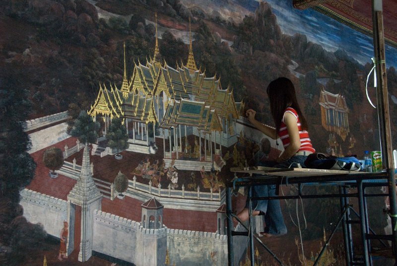 _DSC6642.jpg - bangkok - grand palace, restoring old pictures